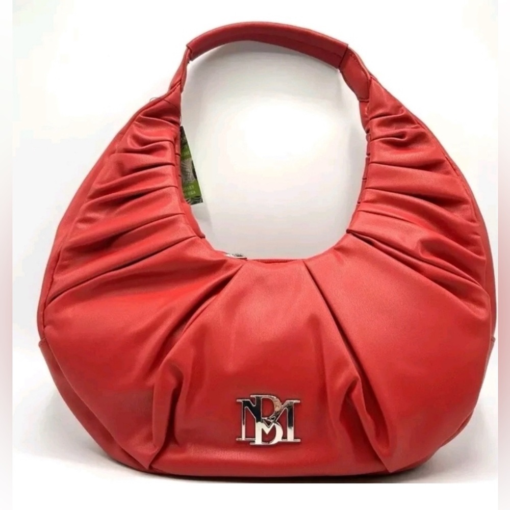 Badgeley Mischka MRSP $129 Pleats Shoulder Bag